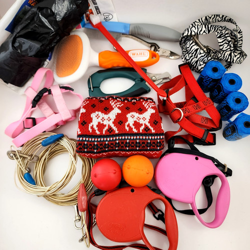 Dog harness comb brush - dog,